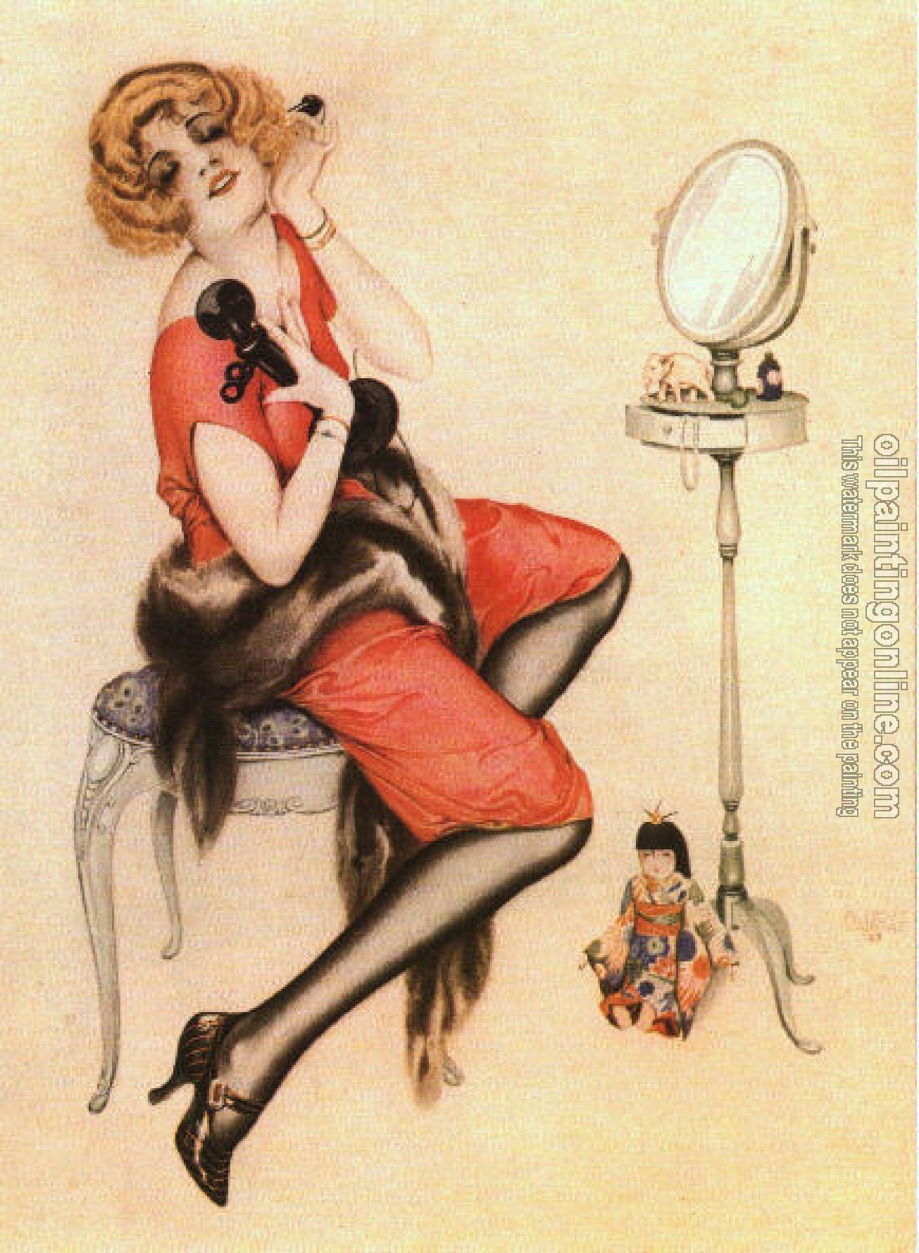 Vargas, Alberto - Pin up girl III